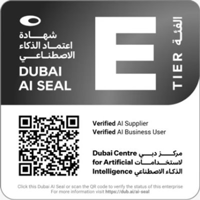 Dubai AI Seal Tier E Certified: Dubai Centre for Artificial Intelligence